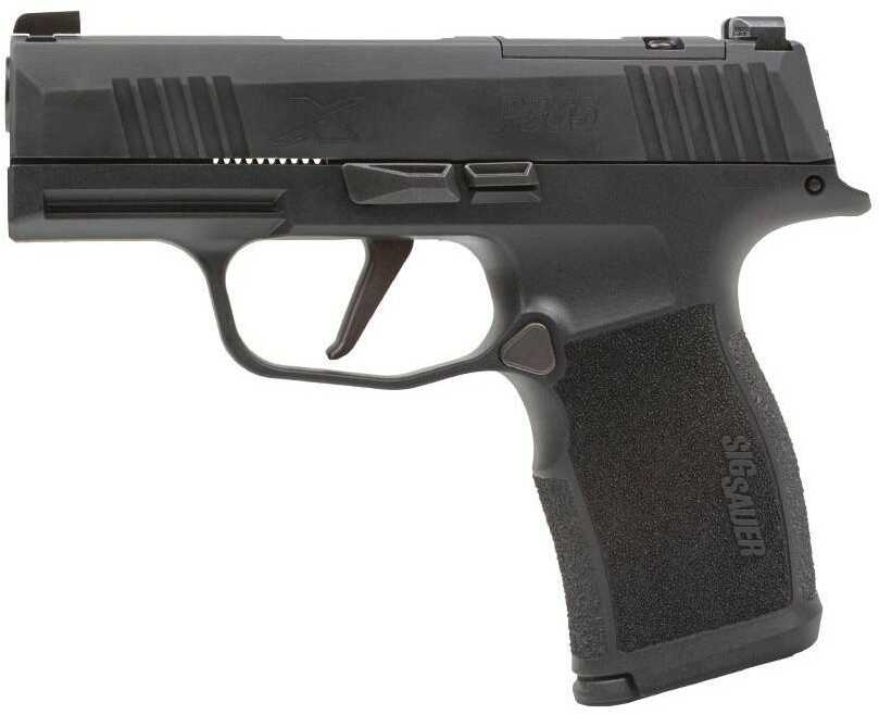 Sig Sauer P365 Semi-Automatic Pistol 9mm Luger 3.1" Barrel (2)-12Rd Steel Magazines X-RAY3 Day/Night Sights Black Polymer Finish