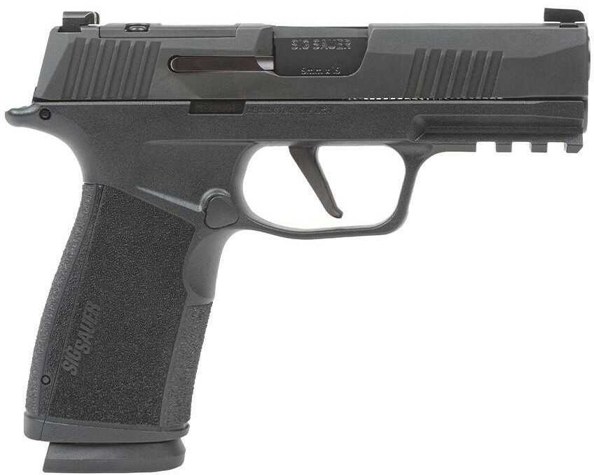 Sig Sauer P365 XMacro Semi-Automatic Pistol 9mm Luger 3.7" Barrel (2)-17Rd Magazines XRay3 Day/Night Sights Black Finish