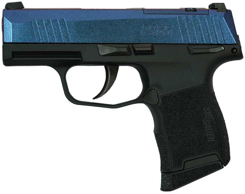 Sig Sauer "Mongoose Purple" P365 Optic Ready Handgun 9mm Luger 10Rd Magazines(2) 3.1" Barrel X-Ray 3 Sights Manuel Safet