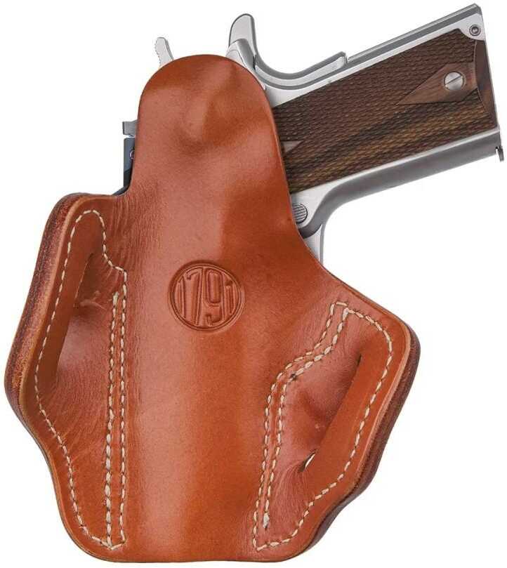 1791 OR Optics Ready Belt Holster Size 1S Right Hand Classic Brown Leather OR-BH1S-CBR-R