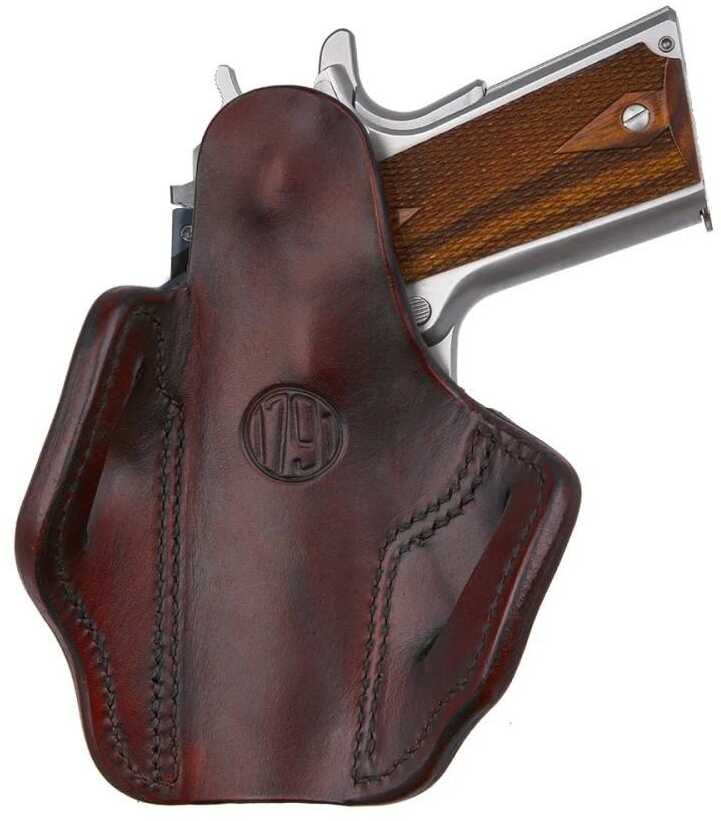 1791 BH1 Optic Ready OWB Belt Holster Fits Commander Size 1911 Matte Finish Vintage Leather Right Hand OR-BH