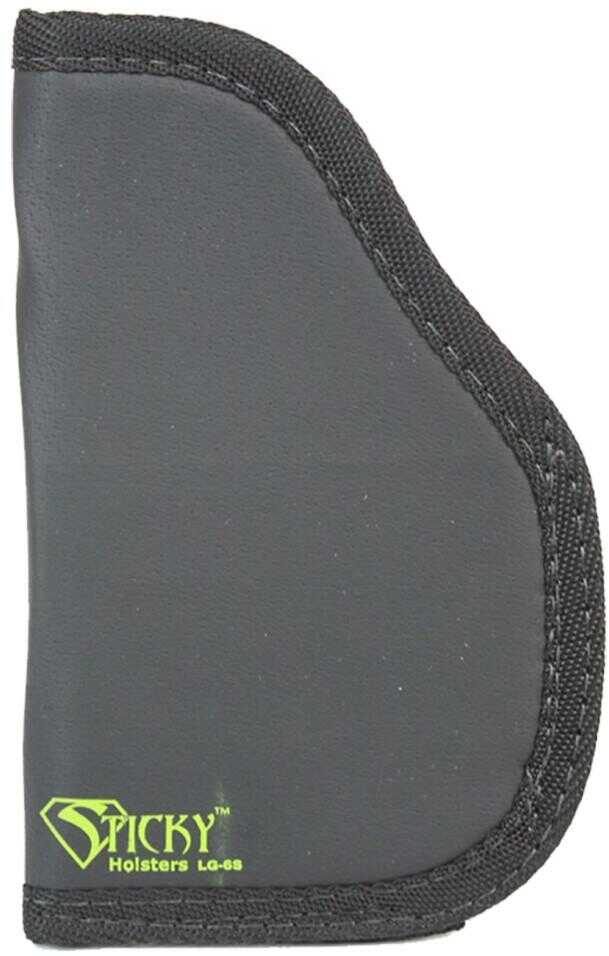 Sticky Holsters LG-6S Larged Frame Autos Latex Free Synthetic Rubber Black with Green Logo