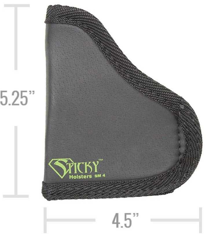 Sticky Holsters SM-4 Taurus Curve Latex Free Synthetic Rubber Black w/Green Logo