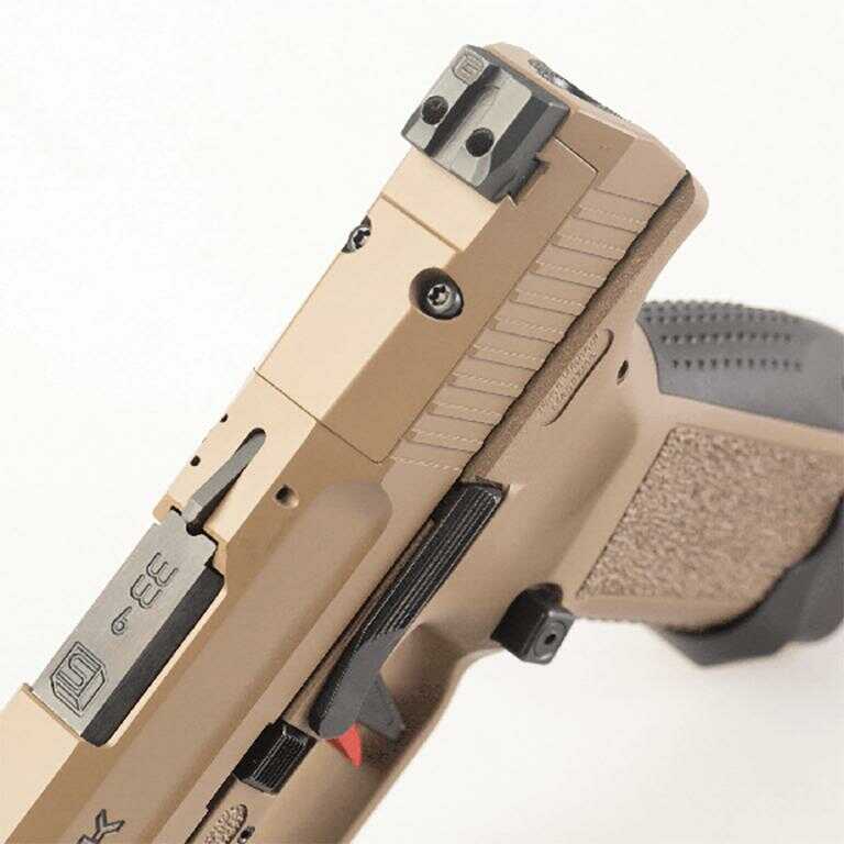 Canik TP9 Elite Combat Pistol 9mm Luger 4.73" Threaded Barrel 18 Round Flat Dark Earth Cerakote