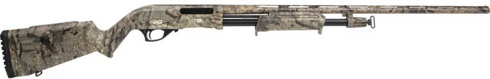 Rock Island All Generations Pump Action Shotgun 20 Gauge 3" Chamber 26" Barrel 5 Round Capacity Fiber Optic Front Sight Fixed With Adjustable Cheek Rest Synthetic Stock Realtree Timber Camouflage Finish