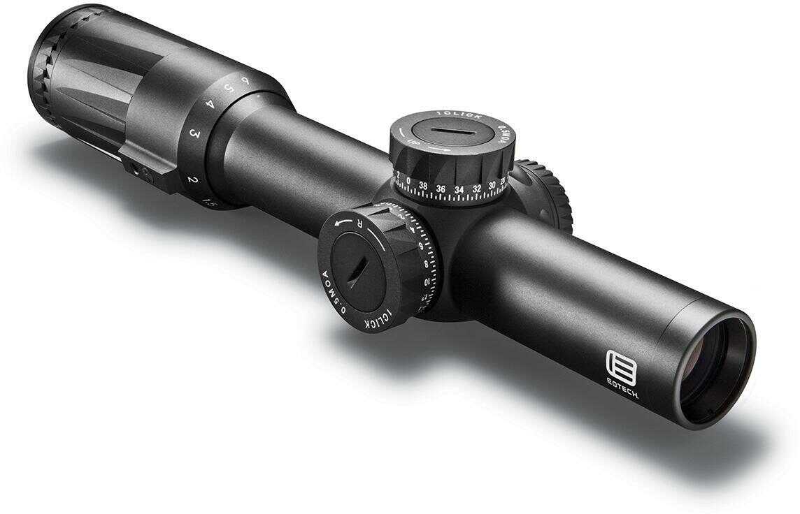 EOTech Vudu Rifle Scope 1-6X24mm First Focal Plane SR-1 Green Illuminated MRAD Reticle Black