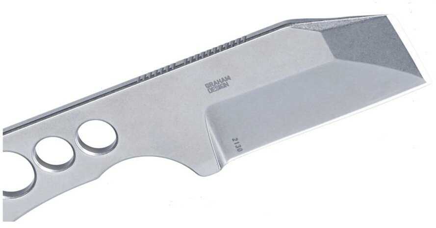 CRKT Razel Chisel Fixed Knife 2" Blade Silver