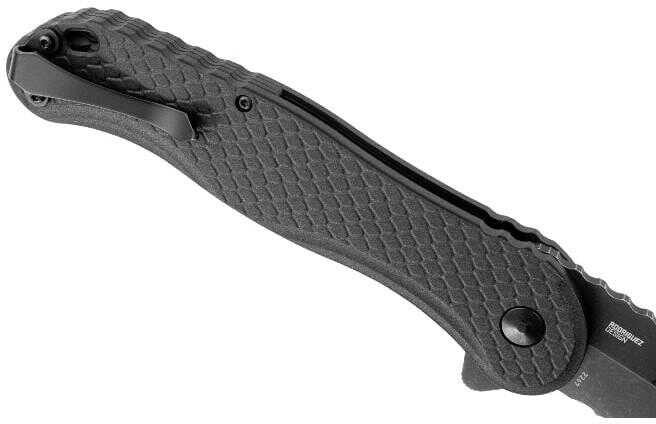 CRKT Taco Viper Assisted Opening Knife 4-1/5" Drop Point Blade Black