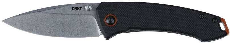 CRKT Tuna Compact Folding Knife 2-3/4" Drop Point Blade Black