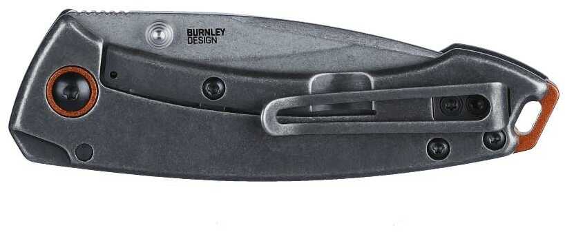 CRKT Tuna Compact Folding Knife 2-3/4" Drop Point Blade Black