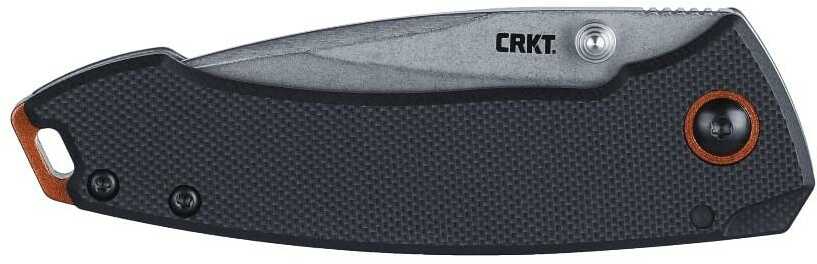 CRKT Tuna Compact Folding Knife 2-3/4" Drop Point Blade Black