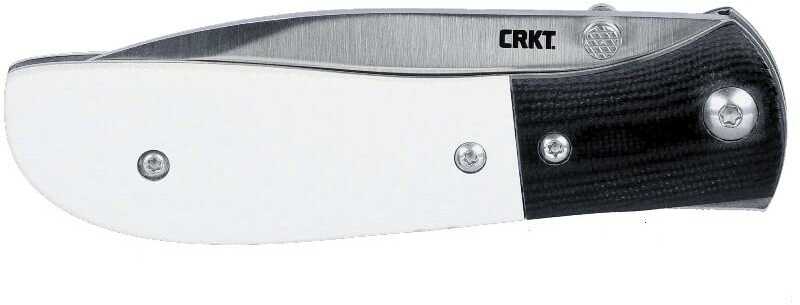 CRKT M4-02M Assisted Folding Knife 3-1/4" Drop Point Blade White