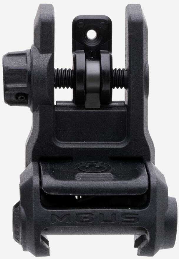 Magpul Mag1167-black Mbus 3 Rear Sight Flip Up Black For Ar-15, Ar-10, M4, M16