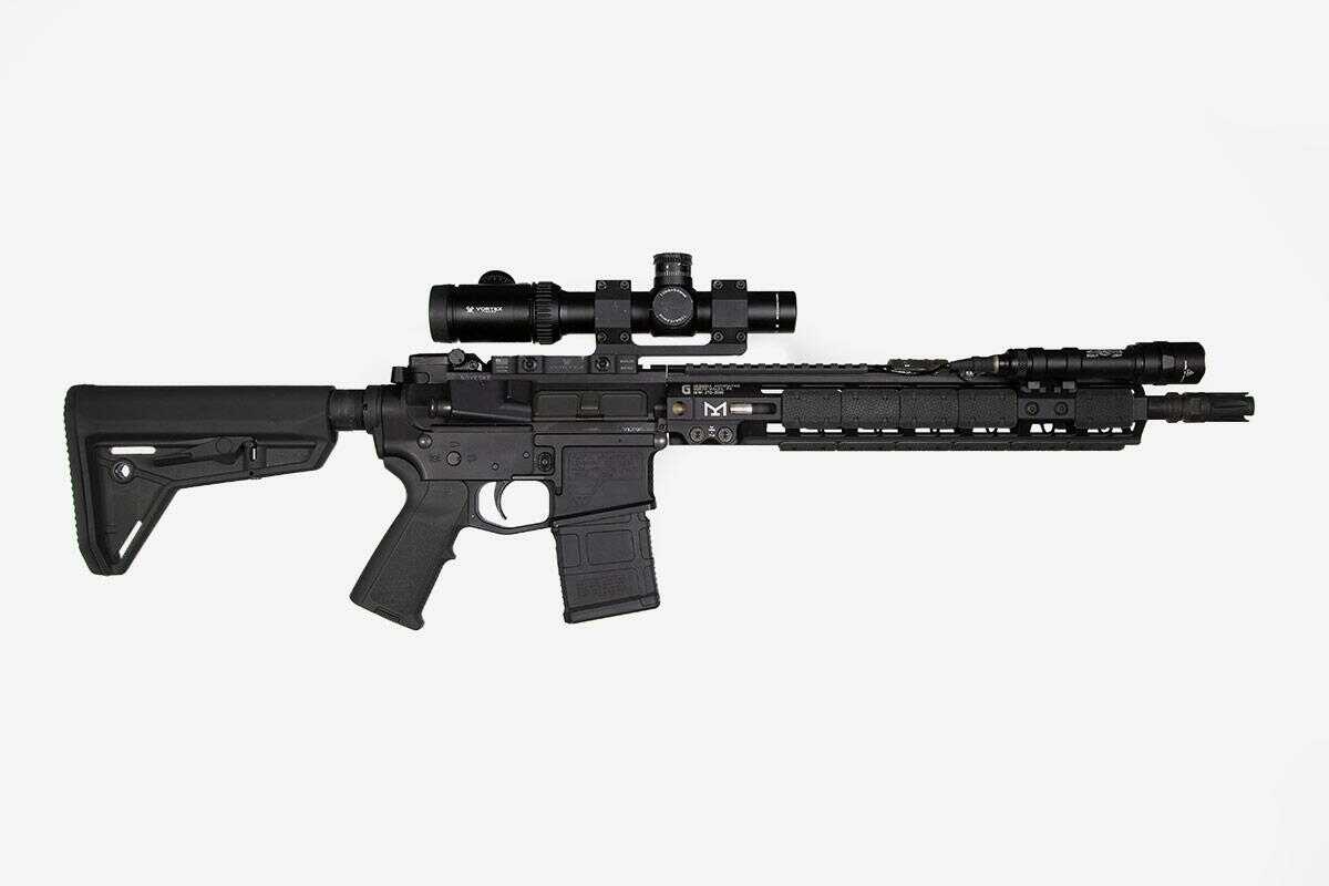 Magpul Industries Corp. MOE Slim Line Carbine Stock Black Mil-Spec AR-15 MAG347-BLK