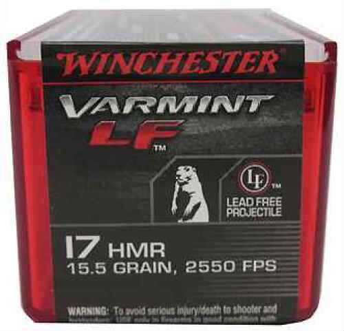 17 HMR 50 Rounds Ammunition Winchester 15.5 Grain Hollow Point