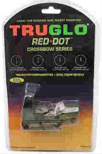 Click to see larger image. Excalibur Tru-Glo 24x33mm Multi-Dot Red Dot Crossbow Sight, Black 1960