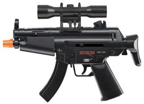 Umarex USA Combat Zone Mini-5 Black Airsoft Pistol Electric or Spring Dual Power 200 Round 2272120