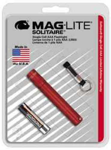 Maglite Solitaire Flashlight AAA in Blister Package (Red) K3A036