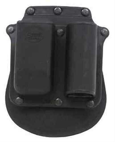 Fobus Paddle Pouch Fits Any 1" Diameter Flashlight for Glock H&K 9/40 Mags Right Hand Kydex Black SF6900