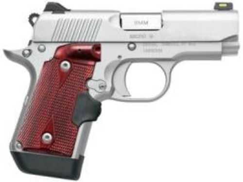 Kimber Micro 9 Pistol mm 3.15 in barrel . 7+1 rd. Laser Grip stainle-img-0