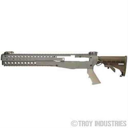 Troy Industries M14 Modular Chassis System (w/M4 Stock & Grip) Flat Dark Earth SCHA-MCS-M0FT-00