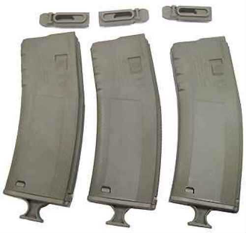 Troy Industries Battlemag 30 Round- 3 Pack Flat Dark Earth SMAG-3PK-00FT-00