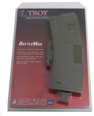 Troy Industries Battlemag 30 Round- Single Olive Drab SMAG-SIN-00GT-00