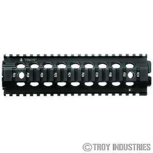 Troy BattleRail MRF 9" Fits AR-15 Drop-In 2-Piece Quad Rail Black Finish SRAI-MRF-D9BT-00