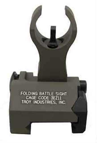 Troy Industries Front HK Style Sight Folding, Tritium, Flat Dark Earth SSIG-FBS-FHFT-02