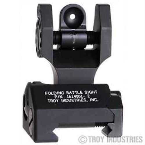 Troy BattleSight Tritium Sight Picatinny Black Folding Rear SSIG-FBS-RTBT-00