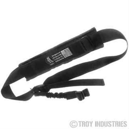 Troy BattleSling Sling Black Single Point Cushioned Non-Slip Reversible Shoulder Pad SSLI-1PS-00BT-00