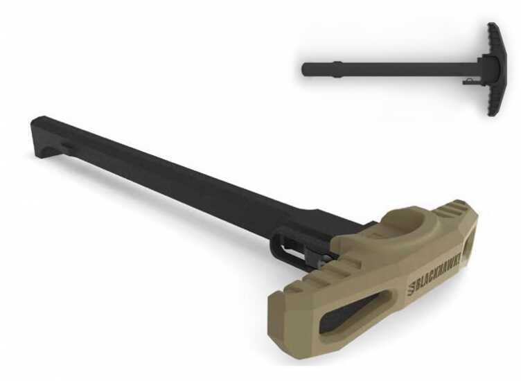 AR-15 No Latch Amidextous Charging Handle Flat Dark Earth