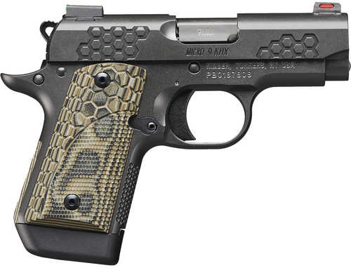 Kimber Micro 9 KHX Semi-Auto Pistol 9mm 3.15" Barrel 1-7Rd Magazine Black-img-0