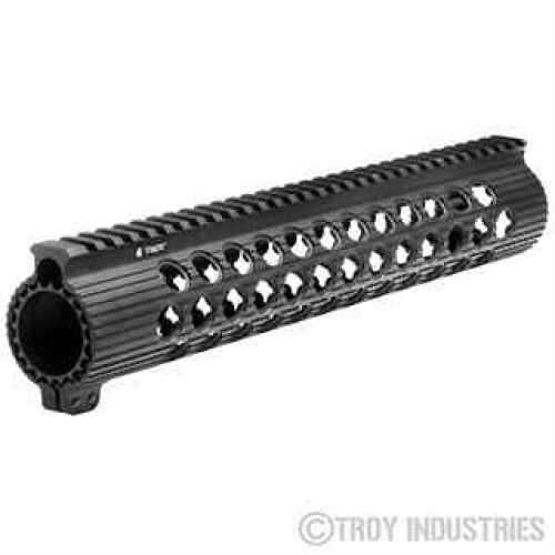 Troy Industries TRX .308 Extreme Battle Rail, Black DPMS HP, 12.6" STRX-E3A-12BT-01