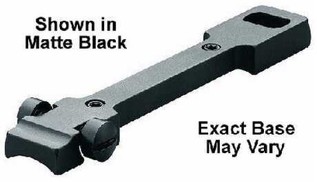 Leupold Standard One Piece Base 10 Right Hand-Short Action Round Receiver Black 55721