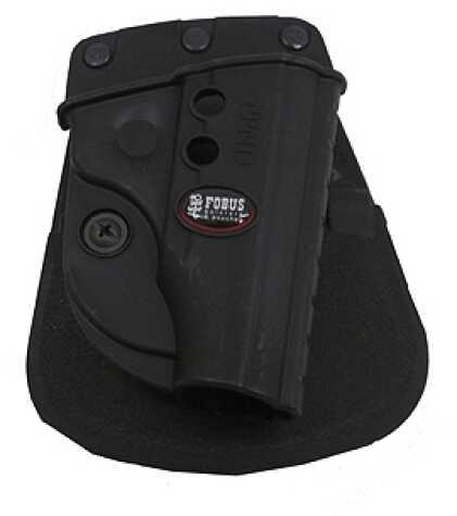 Fobus Evolution Paddle Holster Fits Walther PPK Right Hand Kydex Black PPKE2