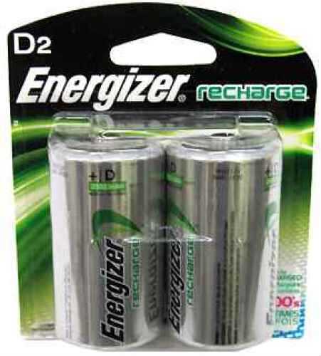 Energizer Rechargeable Batteries NiMH D 2500 mAH (Per 2) NH50BP-2