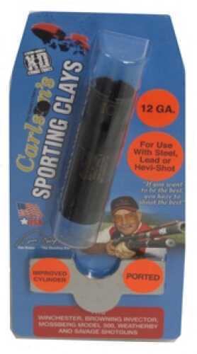 Carlsons Win/Brn/Moss Sporting Clay Choke Tubes Ported, 12 Gauge, Improved Cylinder 17792