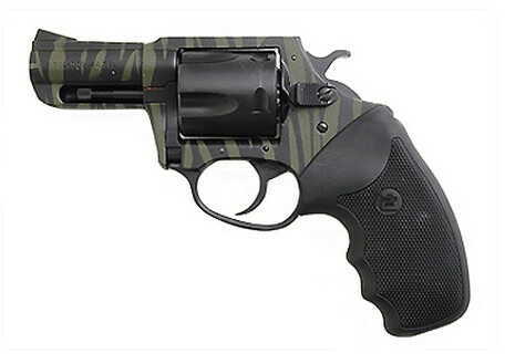 Charter Arms 44 Special Bulldog Tiger 5 Round 2.5" Barrel Green/Black SA/DA Actions Revolver 24420