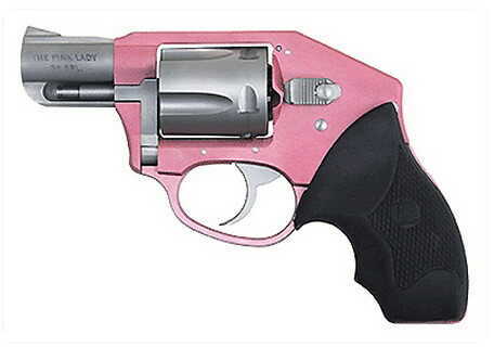 Charter Arms 38 Special Pink Lady Off Duty Revolver 5 Round Concealed Hammer DAO / Stainless Steel 53851