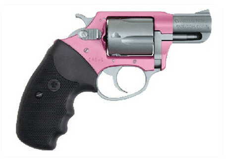 Charter Arms 38 Special Undercover Lite Southpaw 5 Round 2" Barrel SA/DA <span style="font-weight:bolder; ">Pink</span>/Stainless Steel Revolver 93830