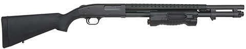 Mossberg 590 Tact-Light 12 Gauge Shotgun 20 Inch Barrel Black Synthetic Stock 50646