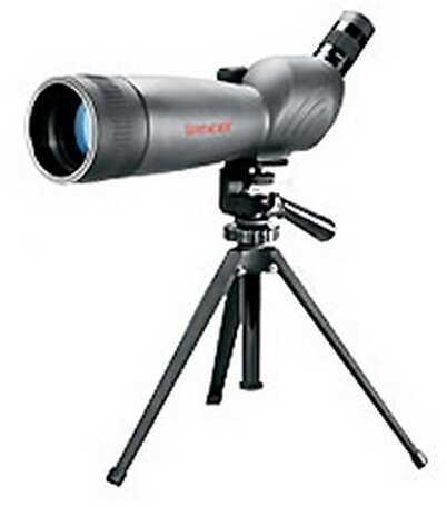 Tasco World Class Spotting Scope 20-60x80mm, Gray/Black Porro Prism, 45 Degree Eyepiece WC20608045