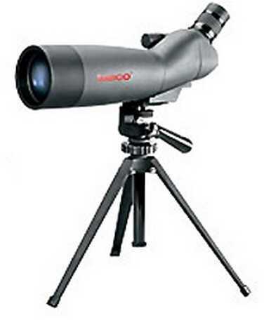 Tasco World Class Spotting Scope 20-60x60mm, Gray/Black Porro Prism, 45 Degree Eyepiece WC20606045