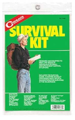 Coghlans Survival Kit w/Guide 9480
