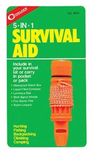 Coghlans Survival Aid Kit - 5-in-1 8634