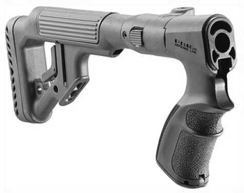 FAB Defense Stock Fits Remington 870 Folding Adjustable Cheek Piece Black UAS870
