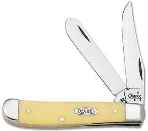 Case Cutlery MINI TRAP 2BL 3.5" YELLOWSS 80029