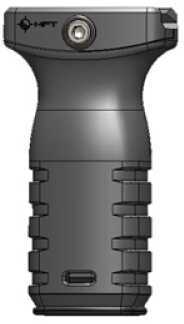 AR-15 Mission First Tactical React Short Grip Black Vertical Pistol Picatinny RSG