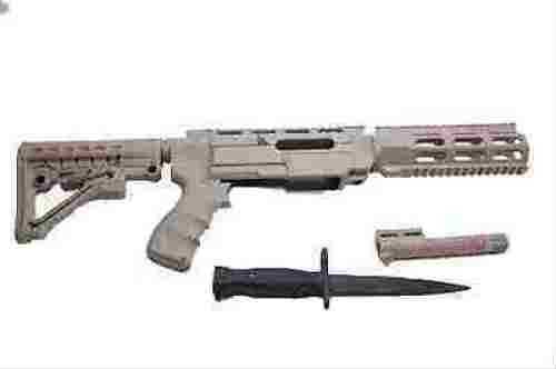 ProMag Archangel Stock Fits Rug 10/22 6 Position Tactical Magazine Release Desert Tan AA556R-DT